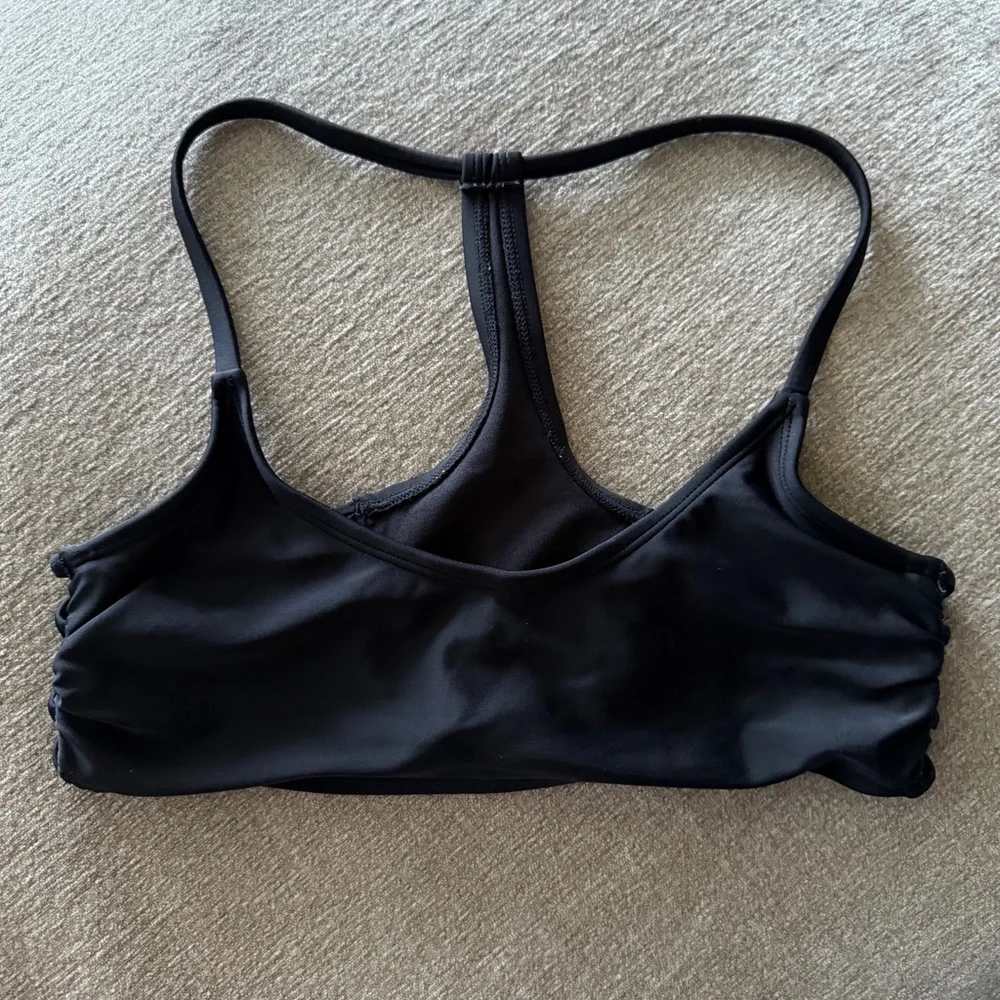 Black Sports Bra | Bikini Top